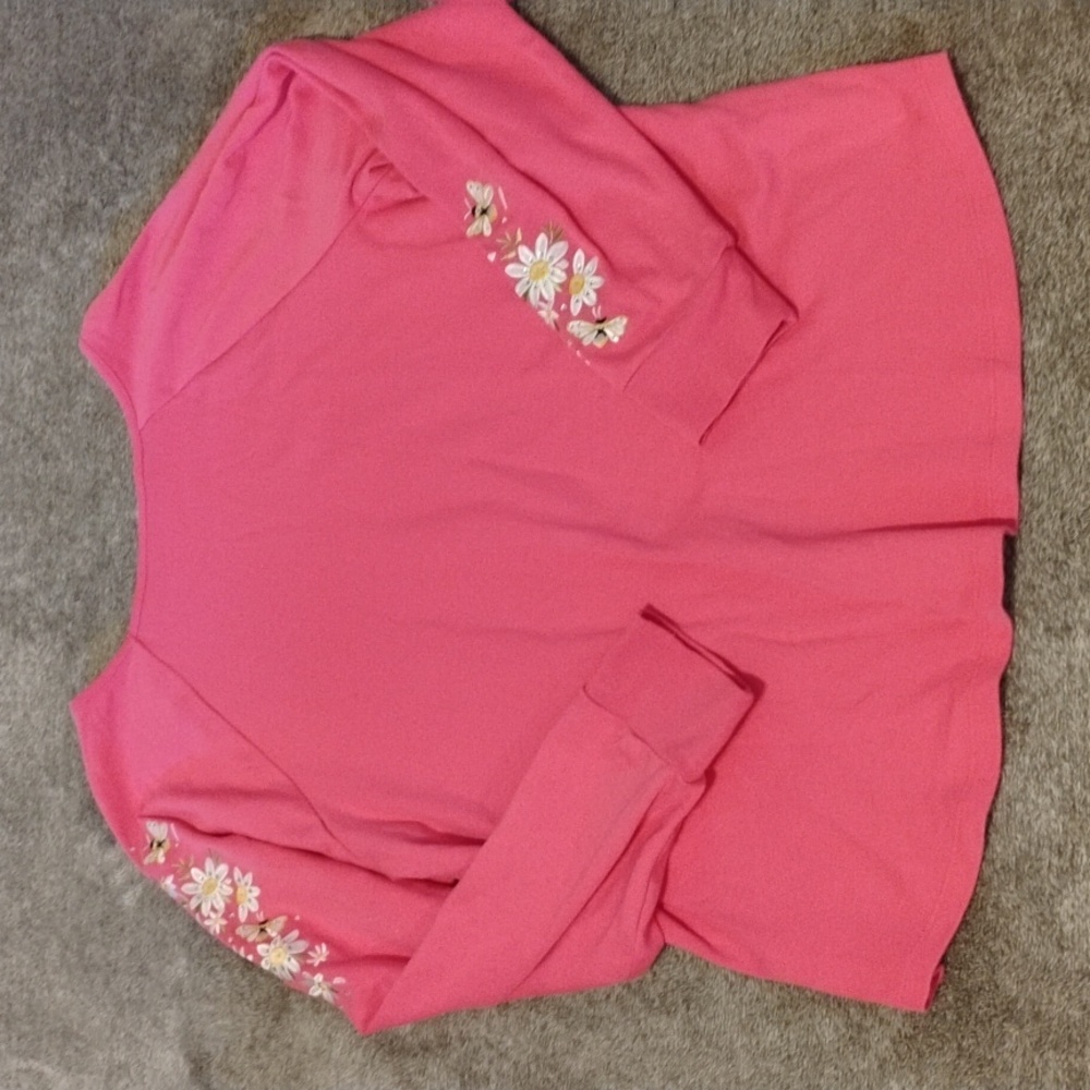 Quacker Factory Daisy Bee Rhinestone Top - Picture 8 of 8